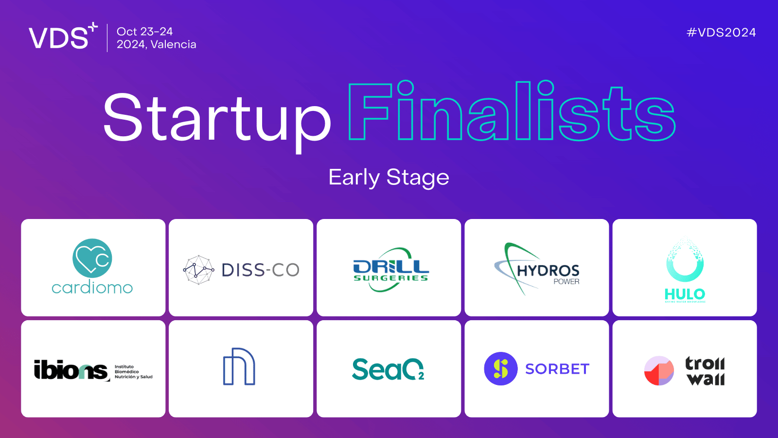 Early Startup Finalists